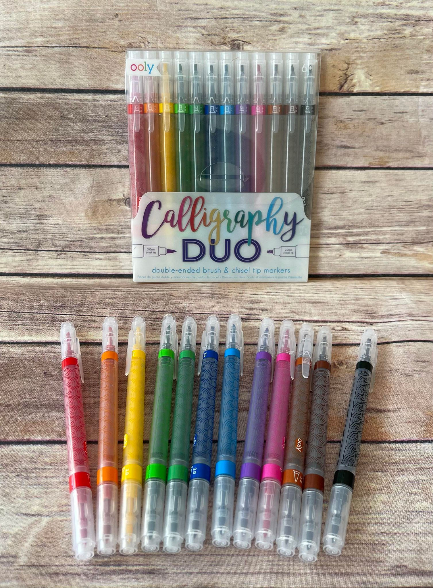 Calligraphy Duo Chisel & Brush Markers