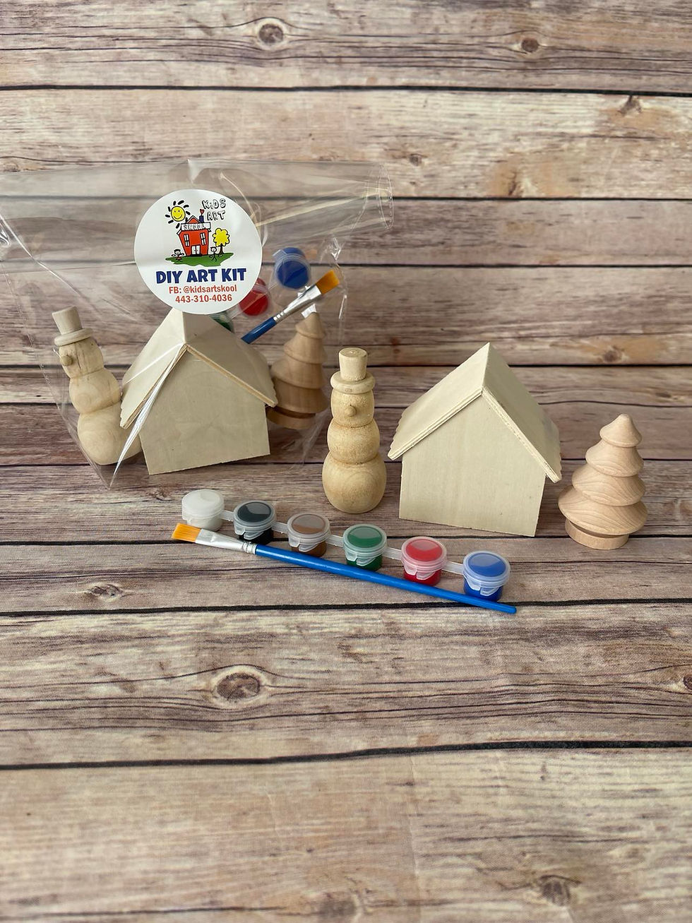 Thumbnail: Holiday Craft Paint Kits