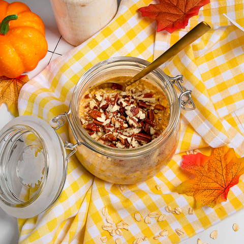 Giant Food Pumpkin Overnight Oats