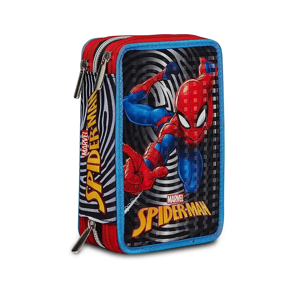 ASTUCCIO 3 ZIP SPIDERMAN THE GREATEST HERO - SEVEN