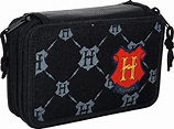 ASTUCCIO 3 ZIP WIZARDING WORLD - HOGWARTS - NERO