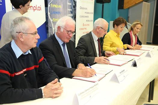 Signature de convention de coopération entre le SDIS du Pas-de-Calais, la Communauté Urbaine d’Arras