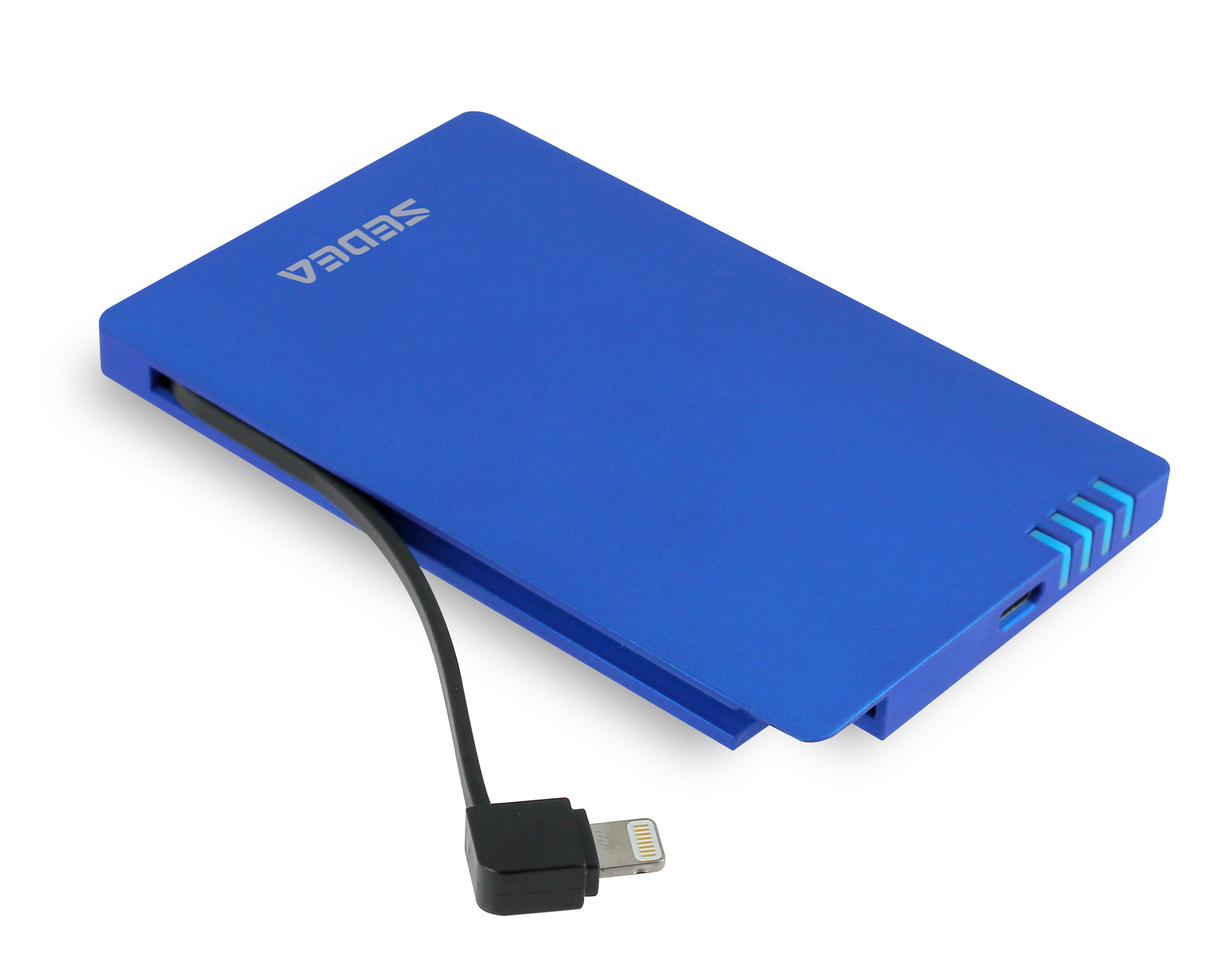 Batterie de secours pour iPhone avec câble, très Mince et Ultra légère