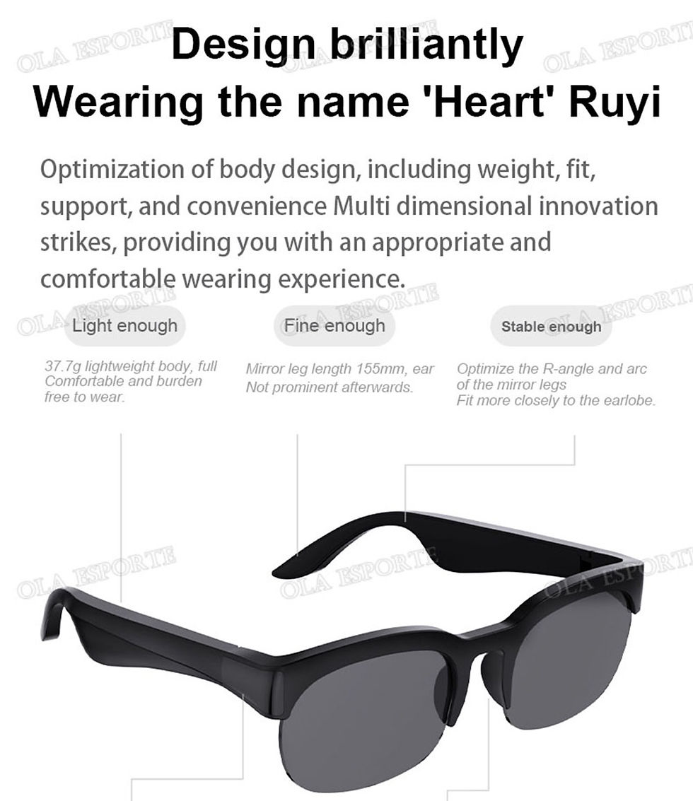 Thumbnail: New Camera Control Smart Glasses 2025 Music Sunglasses Headphones Wireless Bluet