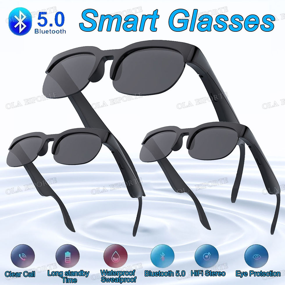 Thumbnail: New Camera Control Smart Glasses 2025 Music Sunglasses Headphones Wireless Bluet
