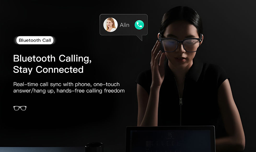 Thumbnail: 2026 4K 8MP Smart Glasses Men HD Camera 150+Language Translation ChatGPT WIFI Vi