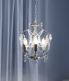 Small Silver Chandelier