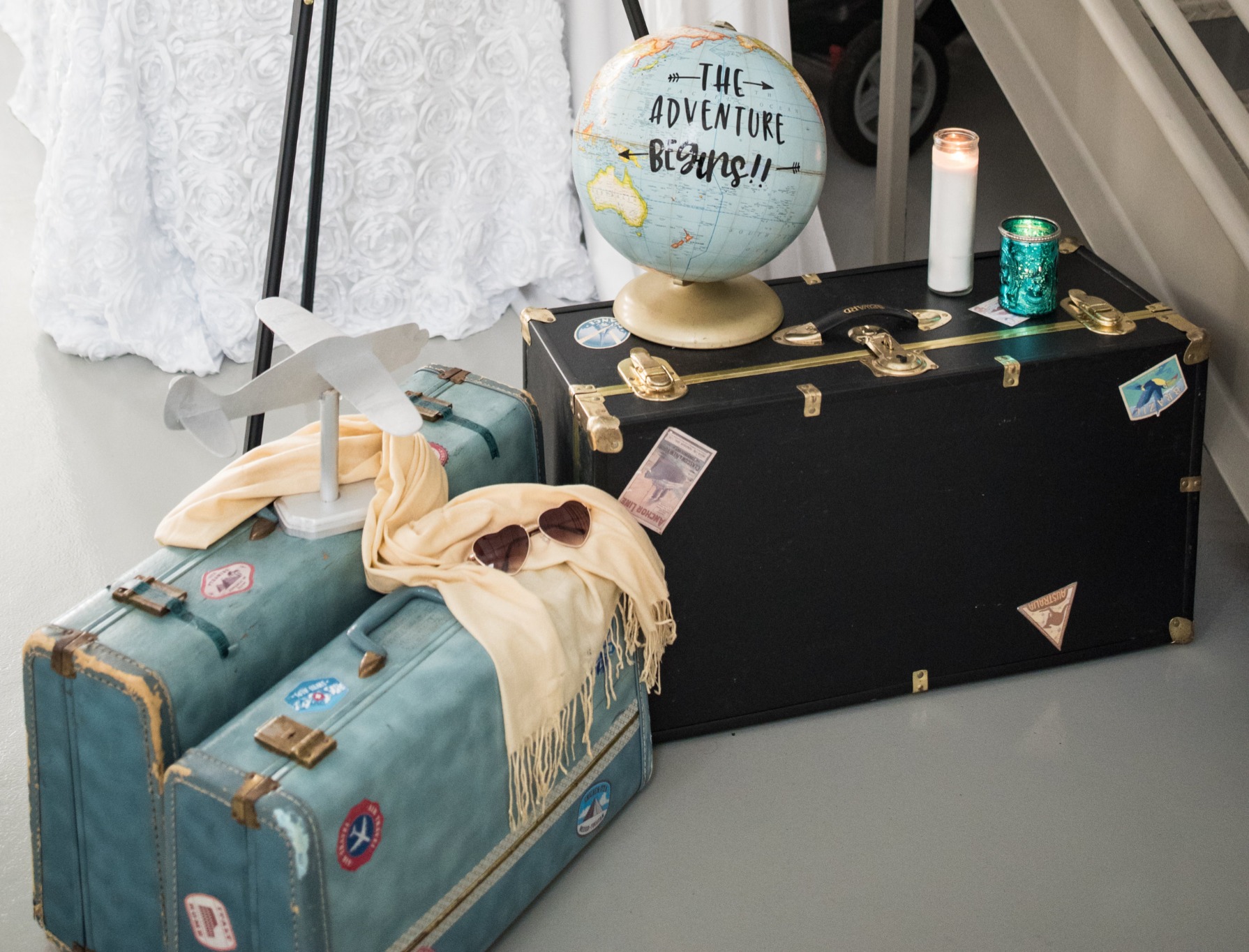 Vintage Luggage Set
