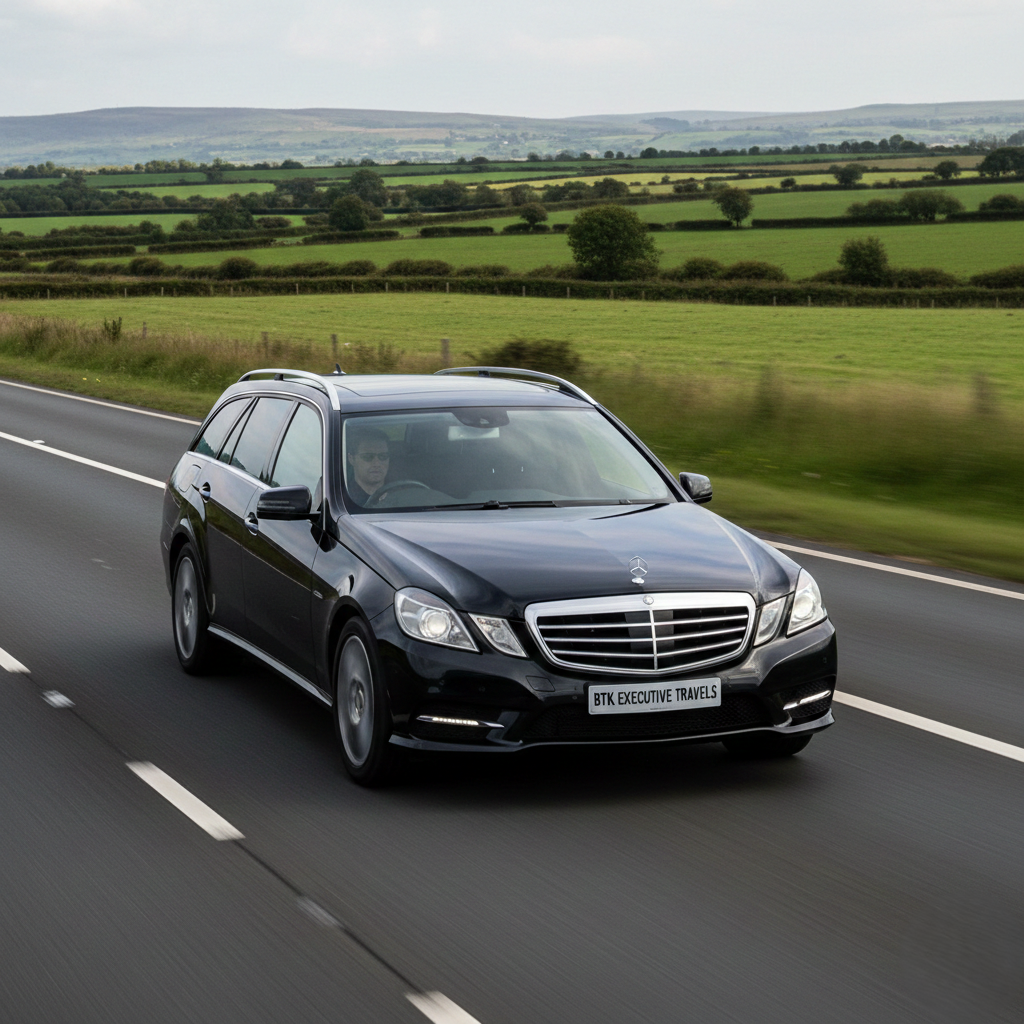 City-to-city executive travel from London to major UK cities