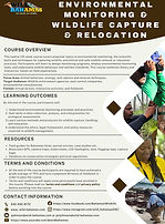 From the Ground Up Environmental Monitoring and Wildlife Capture and Relocation Course (1)