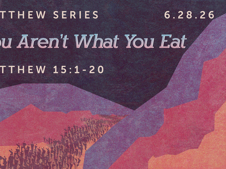 You Aren't What You Eat