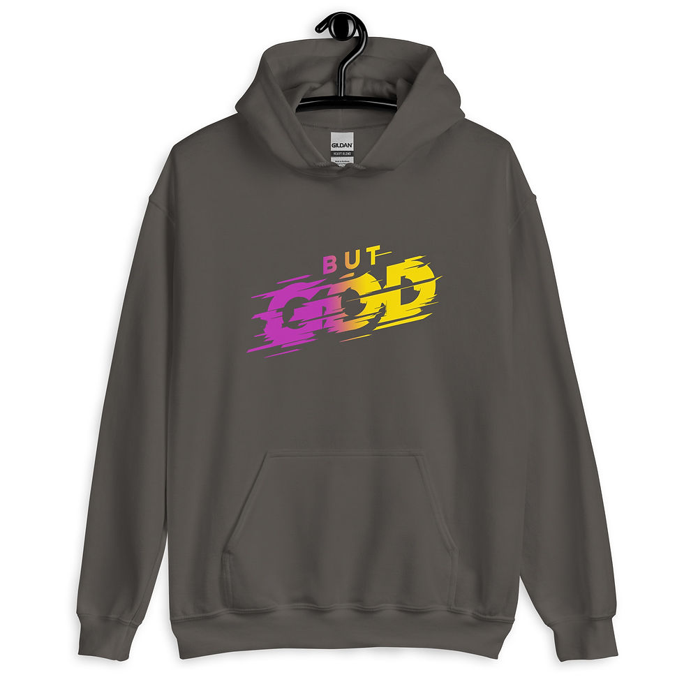 Thumbnail: But God Unisex Hoodie