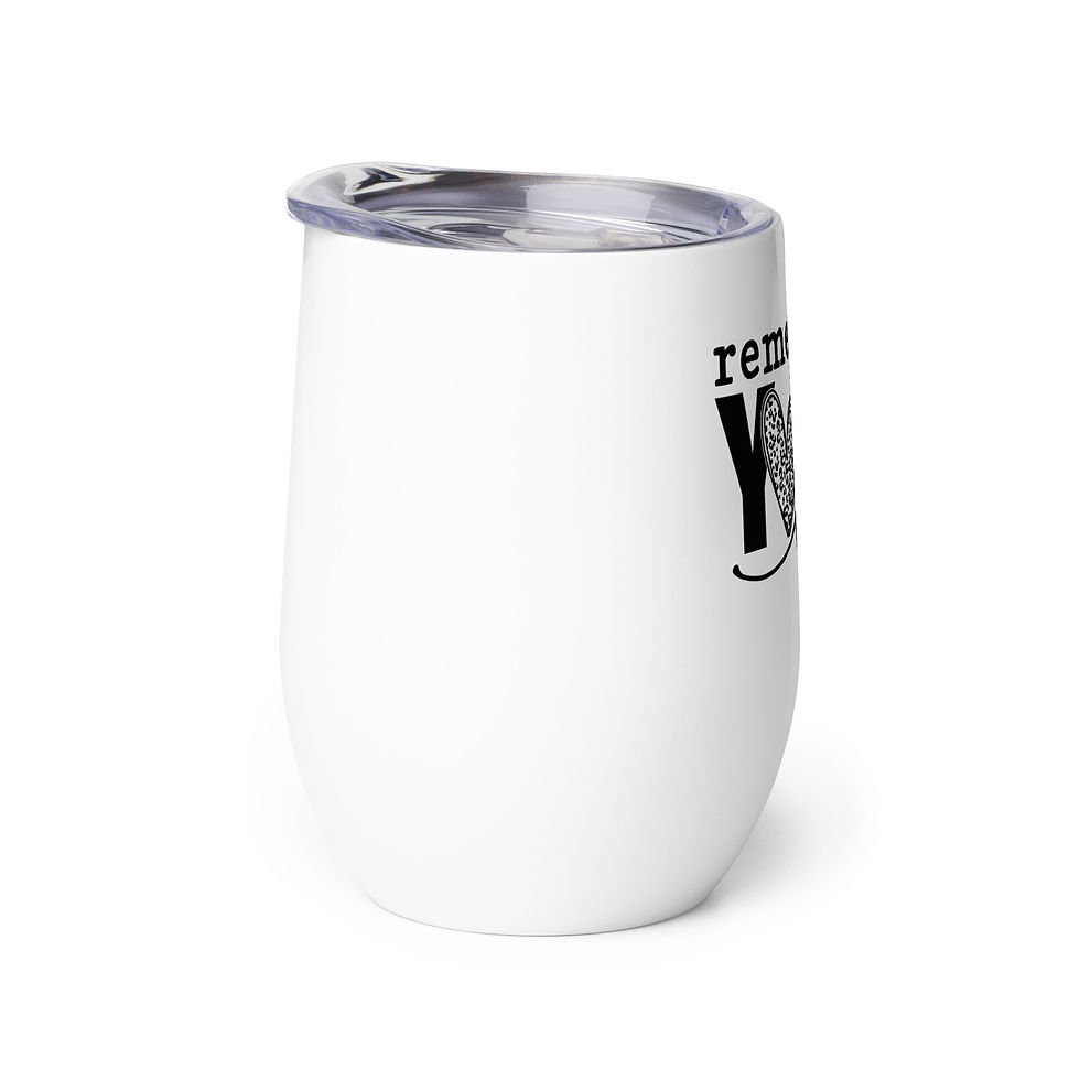 Thumbnail: Remember Your Why Wine tumbler