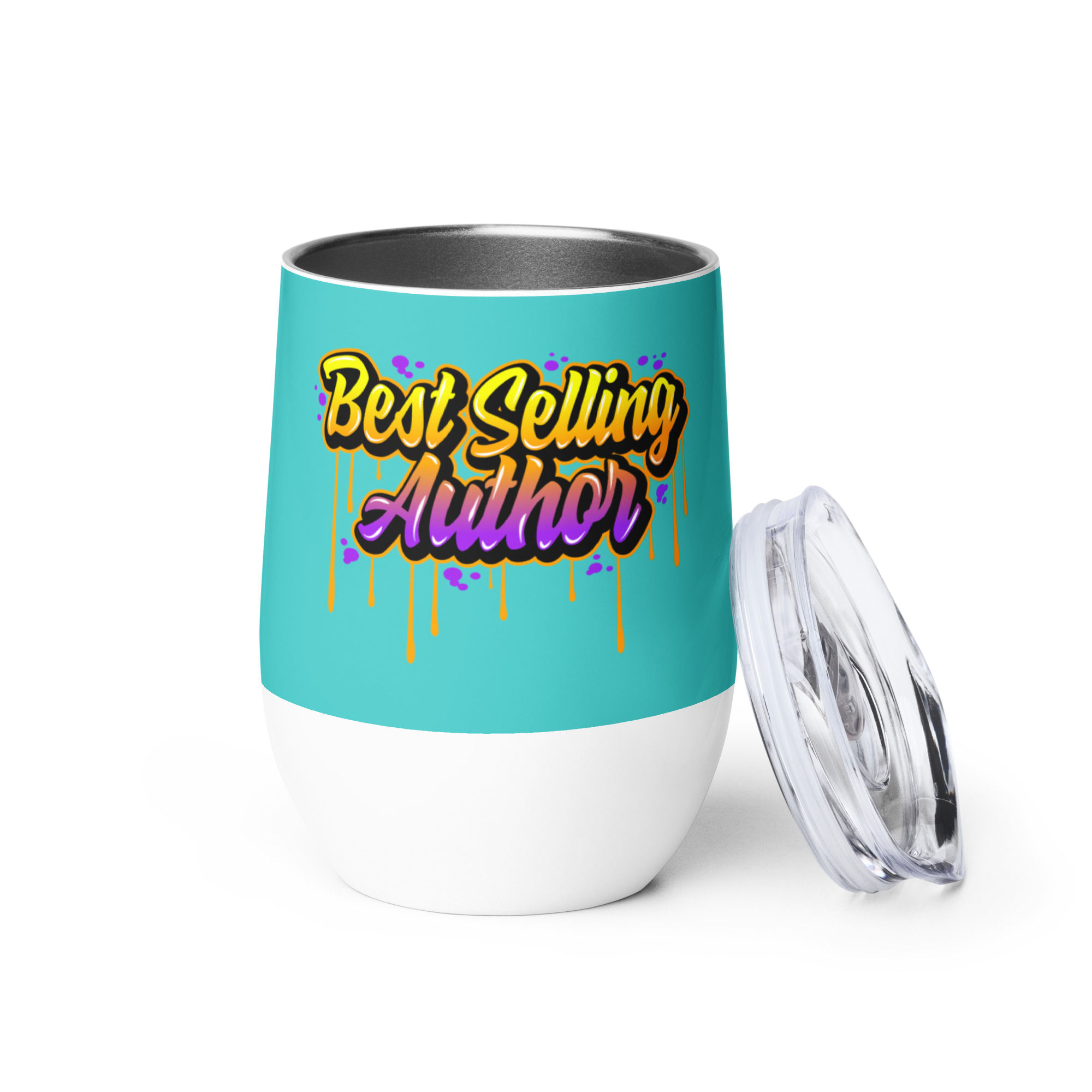 Best Selling Author Wine tumbler