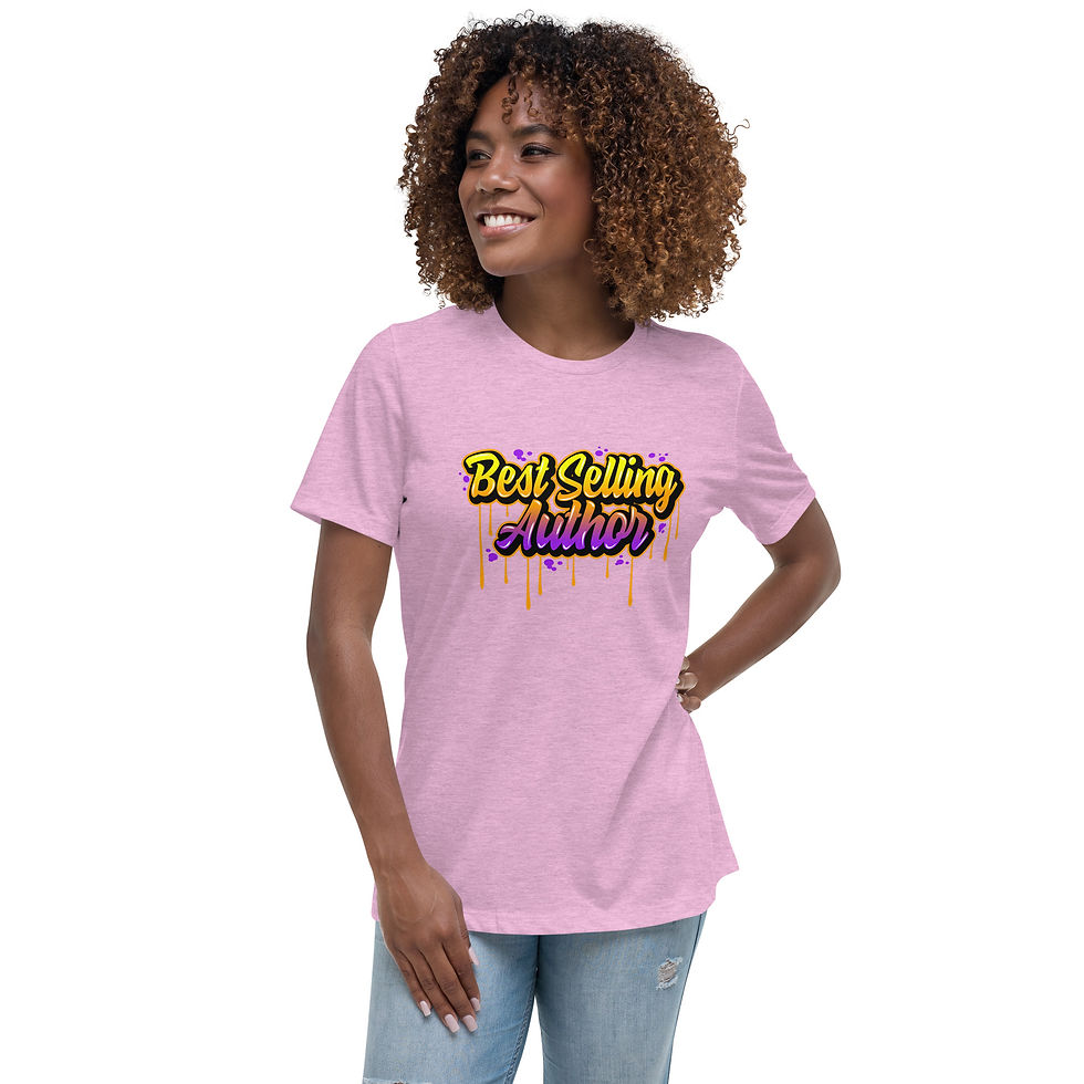 Thumbnail: Best Selling Author Women's Relaxed T-Shirt