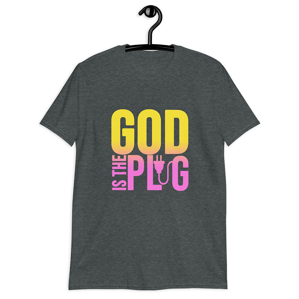 Thumbnail: God is the Plug Unisex T-Shirt