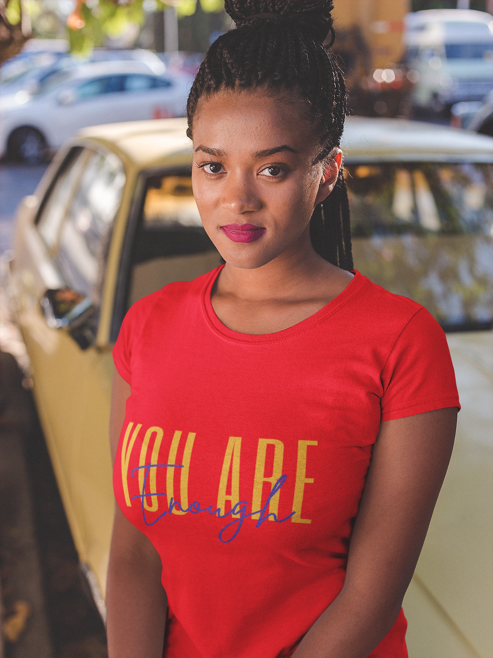 Thumbnail: You Are Enough Short-Sleeve Unisex T-Shirt