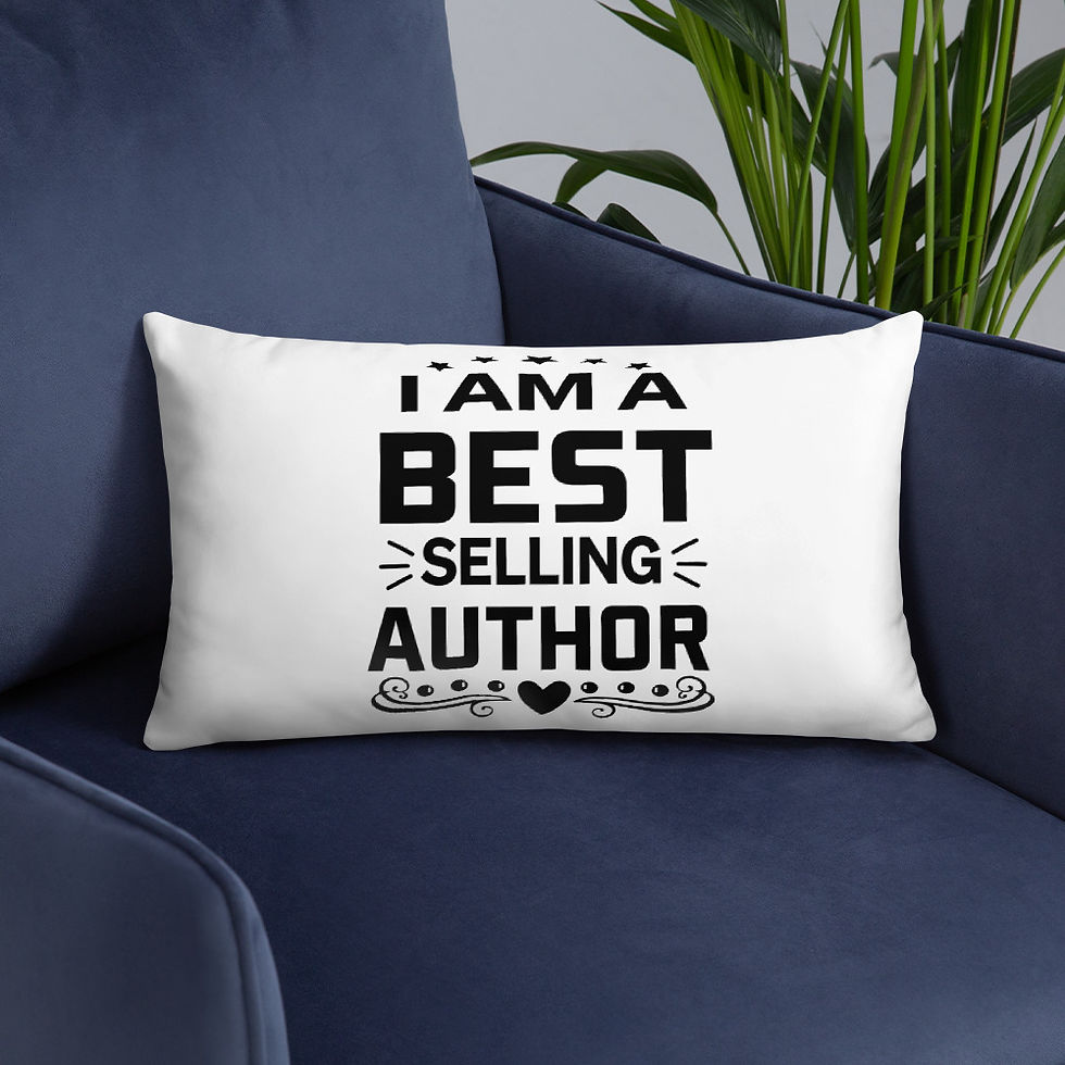 Thumbnail: I am Best Selling Author Basic Pillow