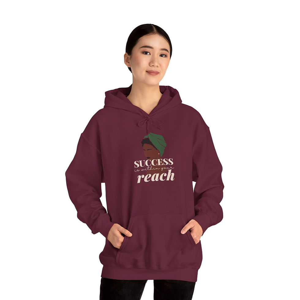 Thumbnail: Success is Within Your Reach Hooded Sweatshirt