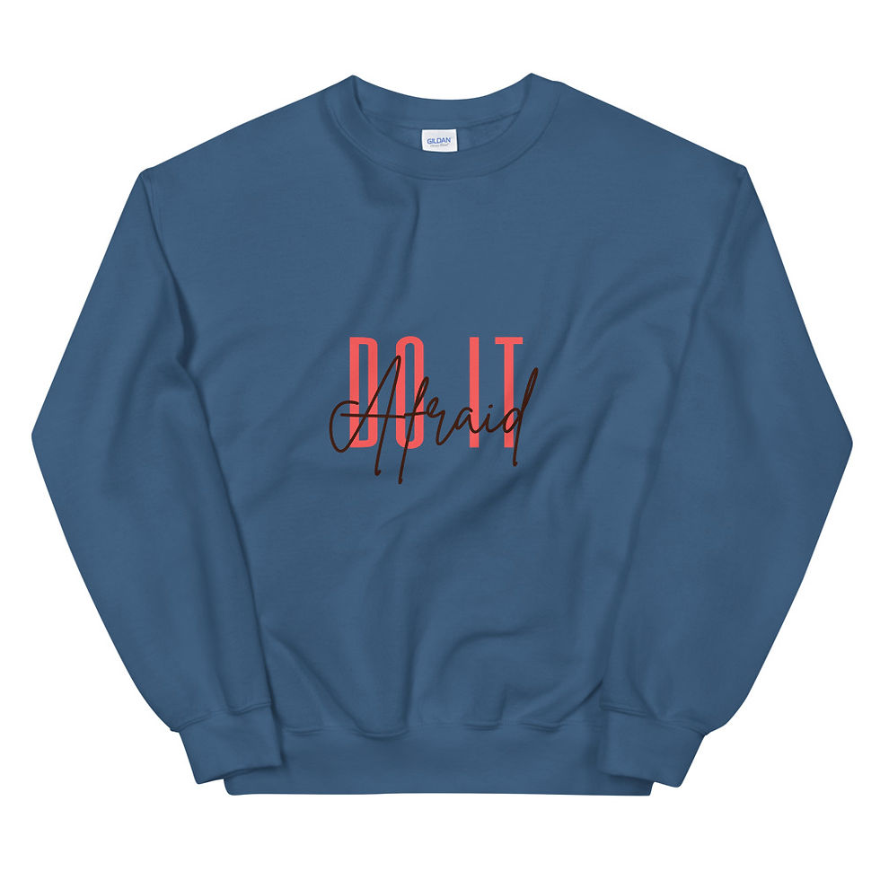 Thumbnail: Afraid Do It Unisex Sweatshirt