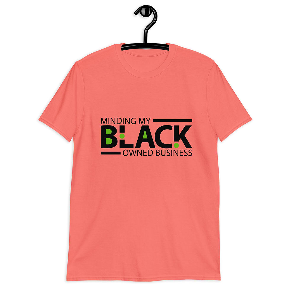 Thumbnail: Minding My Black Owned Business Unisex T-Shirt