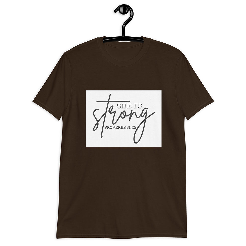 Thumbnail: She is Strong Unisex T-Shirt