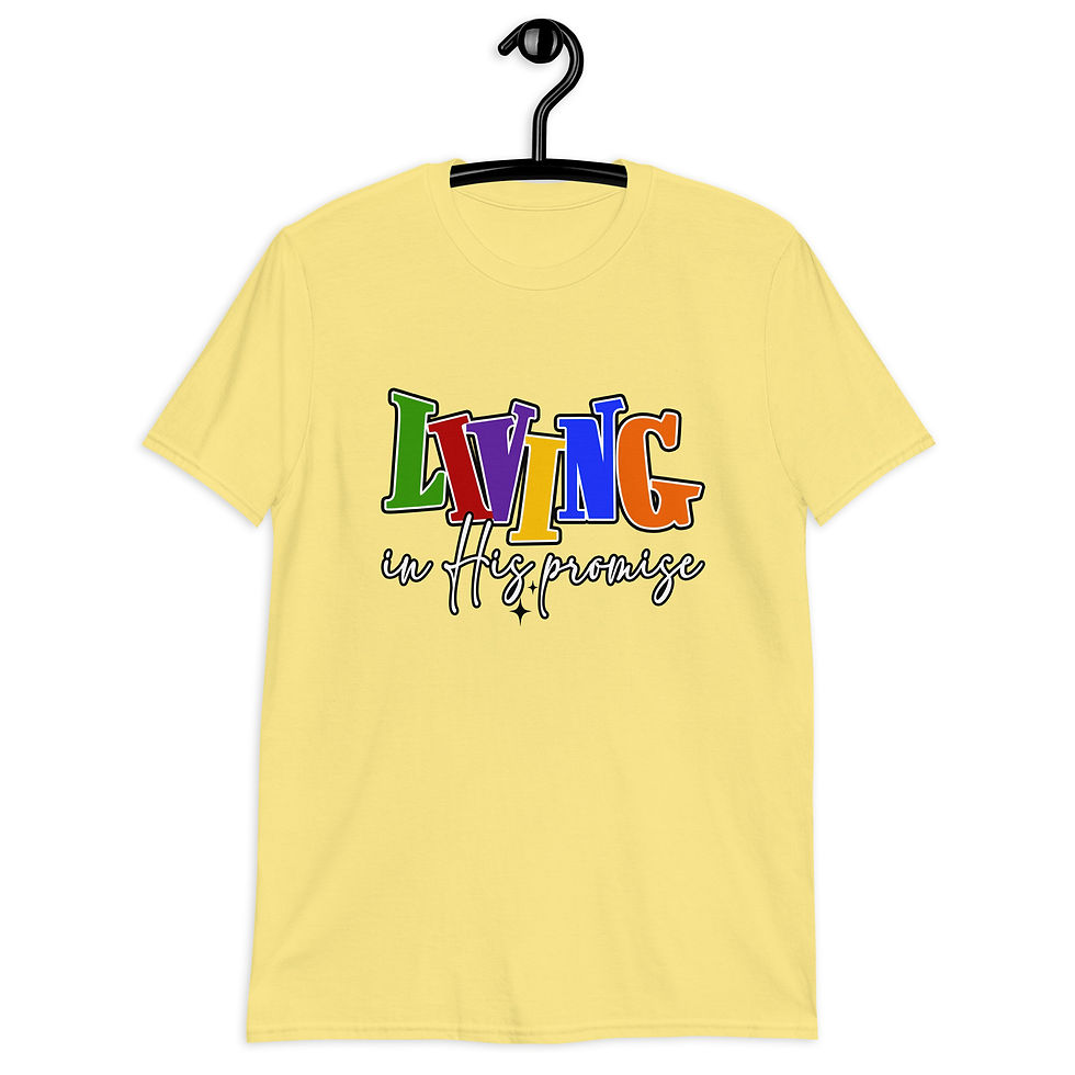 Thumbnail: Living in His Promise Unisex T-Shirt