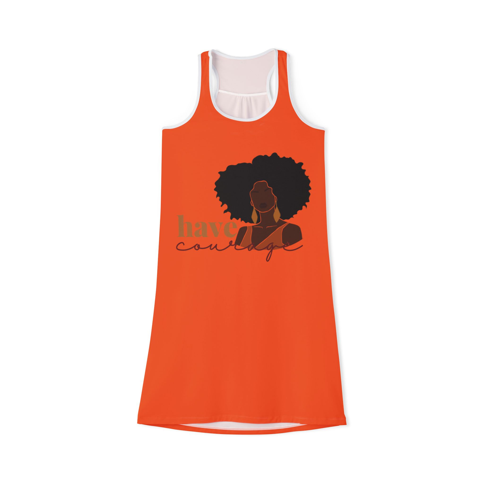 Have Courage Women's Racerback Dress 