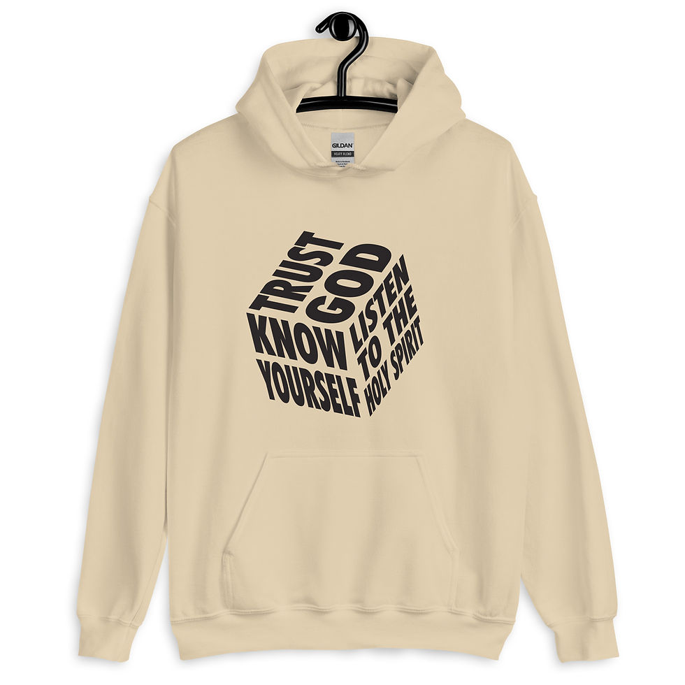 Thumbnail: Trust God Unisex Hoodie