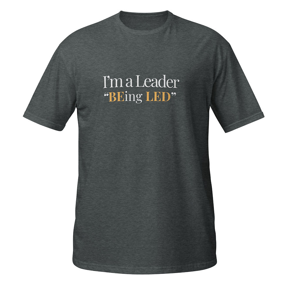 Thumbnail: I'm a Leader BEing LED Short-Sleeve Unisex T-Shirt