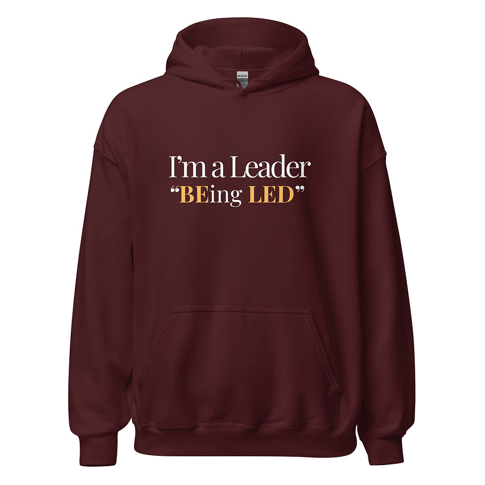 Thumbnail: I'm a Leader BEing LED Unisex Hoodie