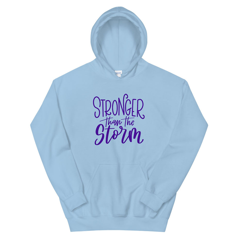 Thumbnail: Stronger Than The Storm Unisex Hoodie