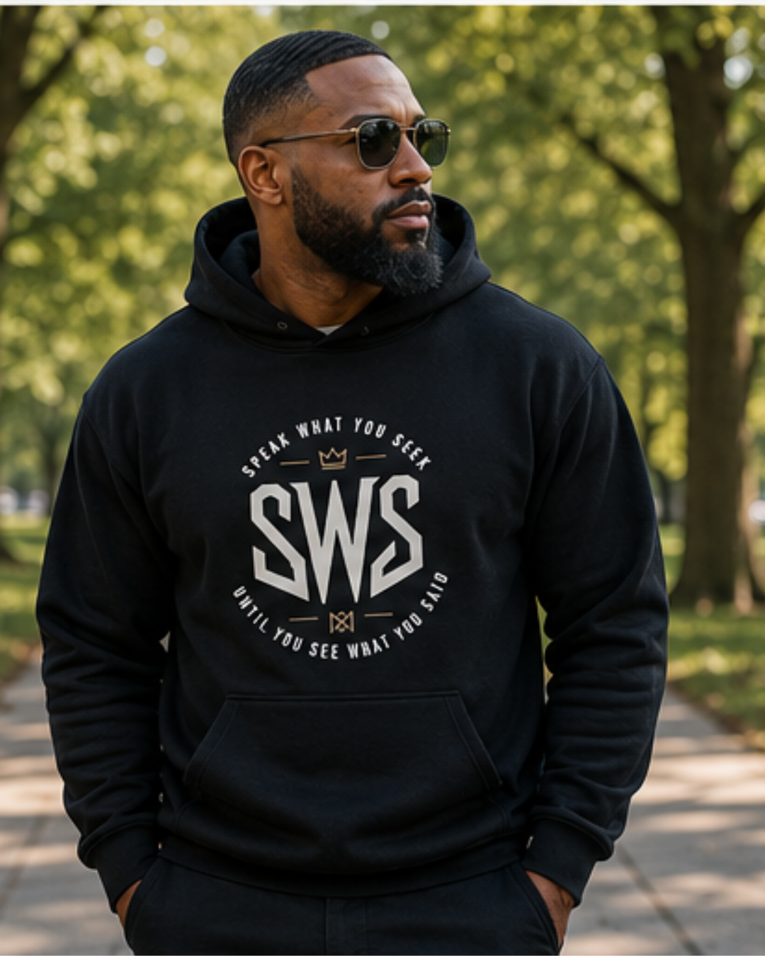 Speak What You Seek Unisex Hoodie