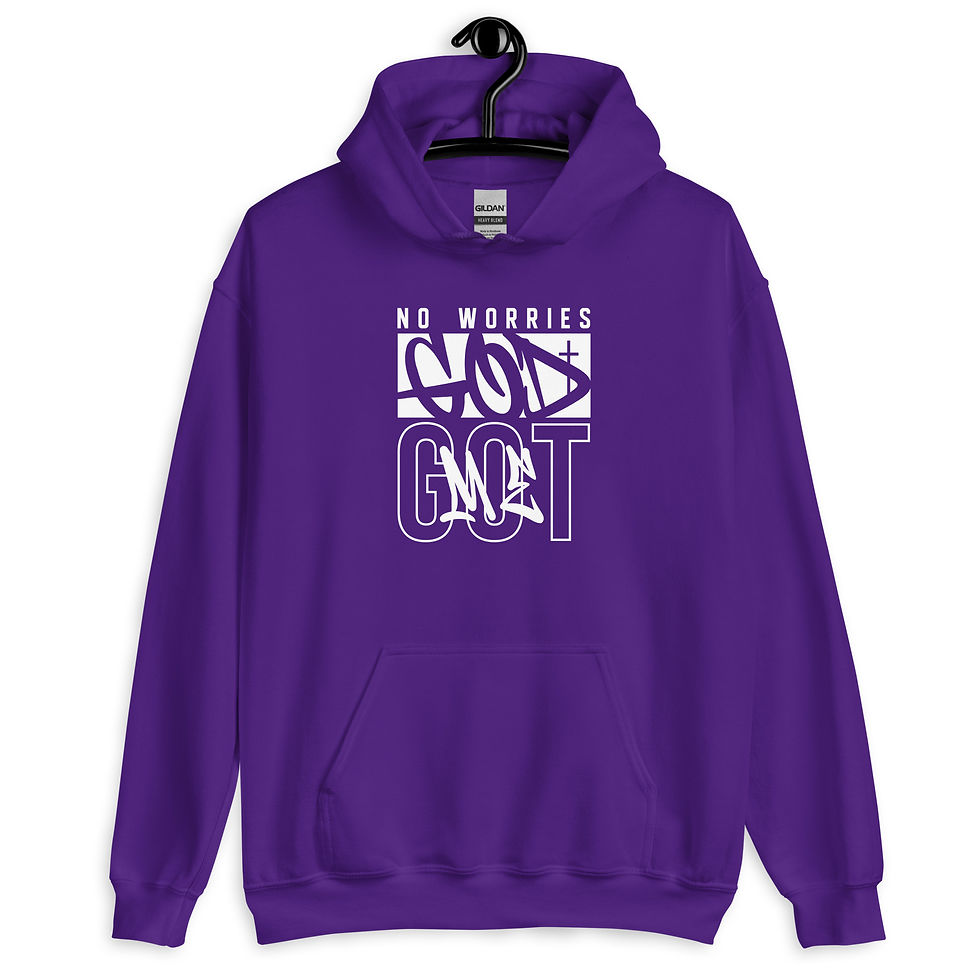 Thumbnail: No Worries God Got Me Unisex Hoodie