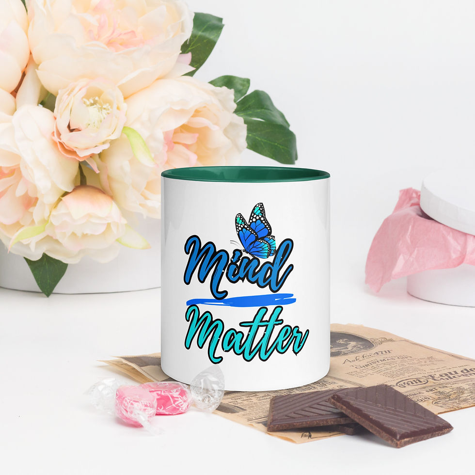 Thumbnail: Mind Over Matter Mug with Color Inside