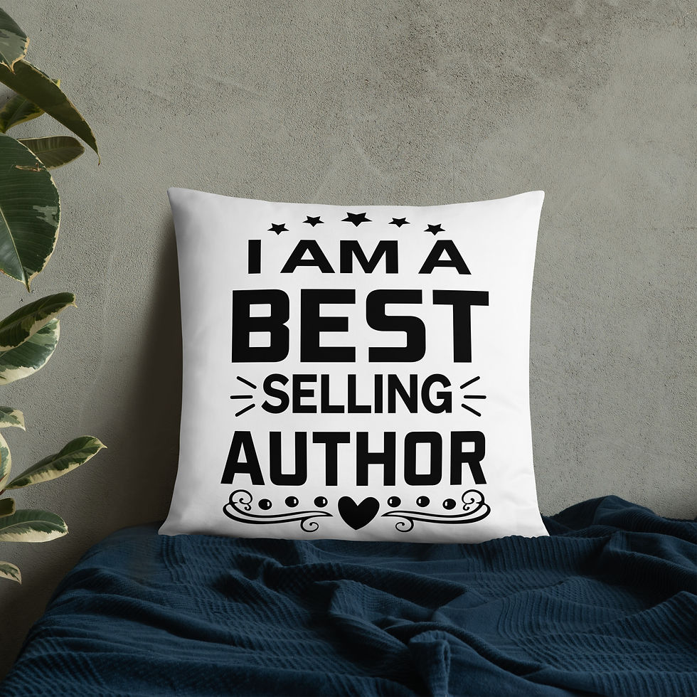 Thumbnail: I am Best Selling Author Basic Pillow