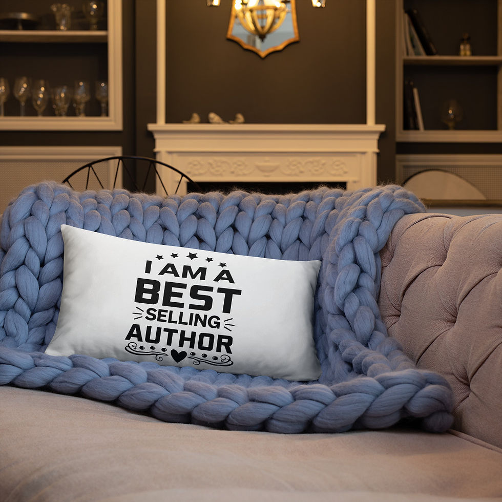 Thumbnail: I am Best Selling Author Basic Pillow
