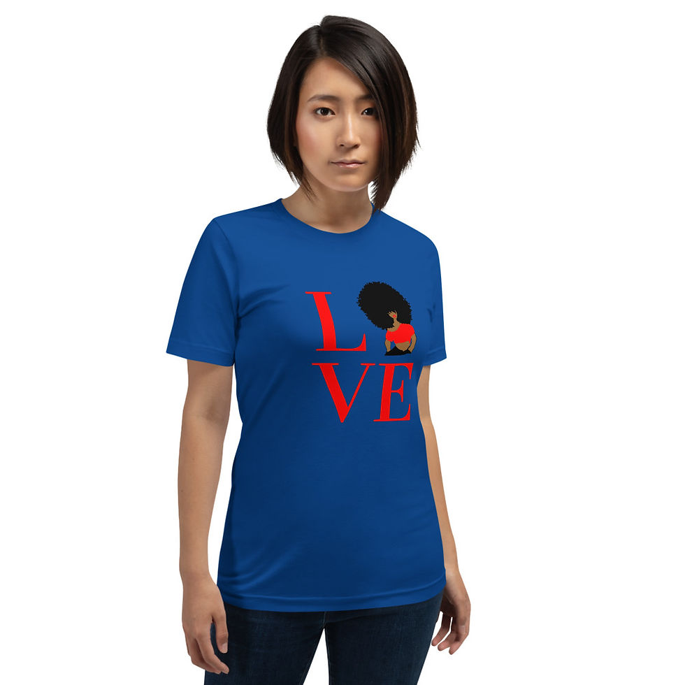 Thumbnail: LOVE (Red) Short-Sleeve Unisex T-Shirt