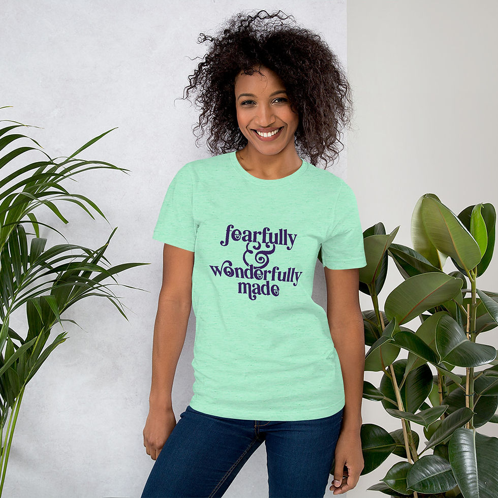 Thumbnail: Fearfully & Wonderfully Made Short-Sleeve Unisex T-Shirt