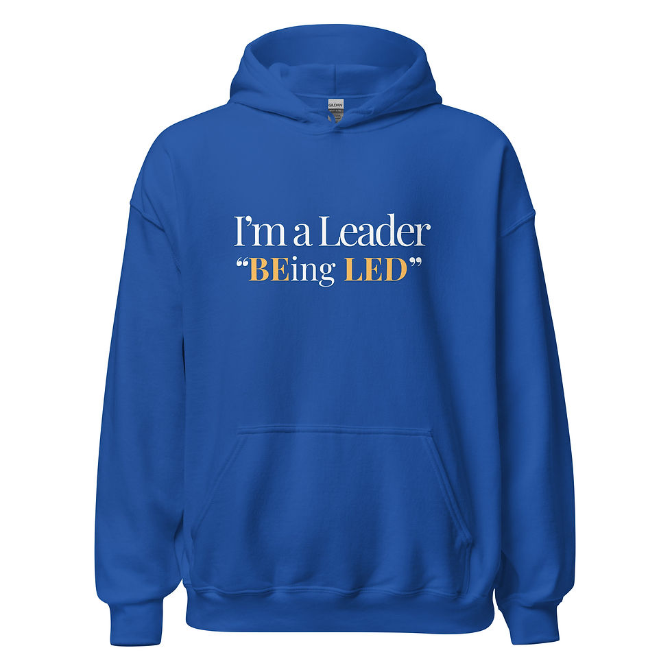 Thumbnail: I'm a Leader BEing LED Unisex Hoodie
