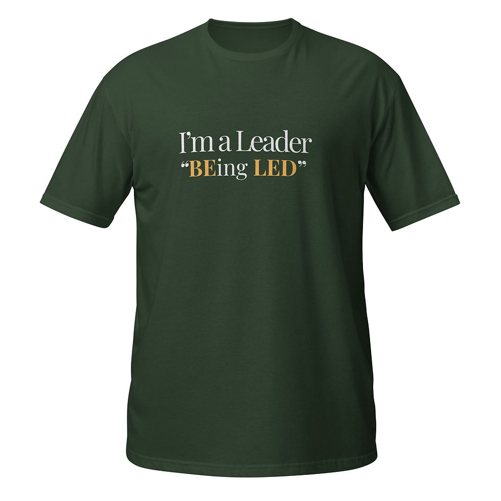 Thumbnail: I'm a Leader BEing LED Short-Sleeve Unisex T-Shirt