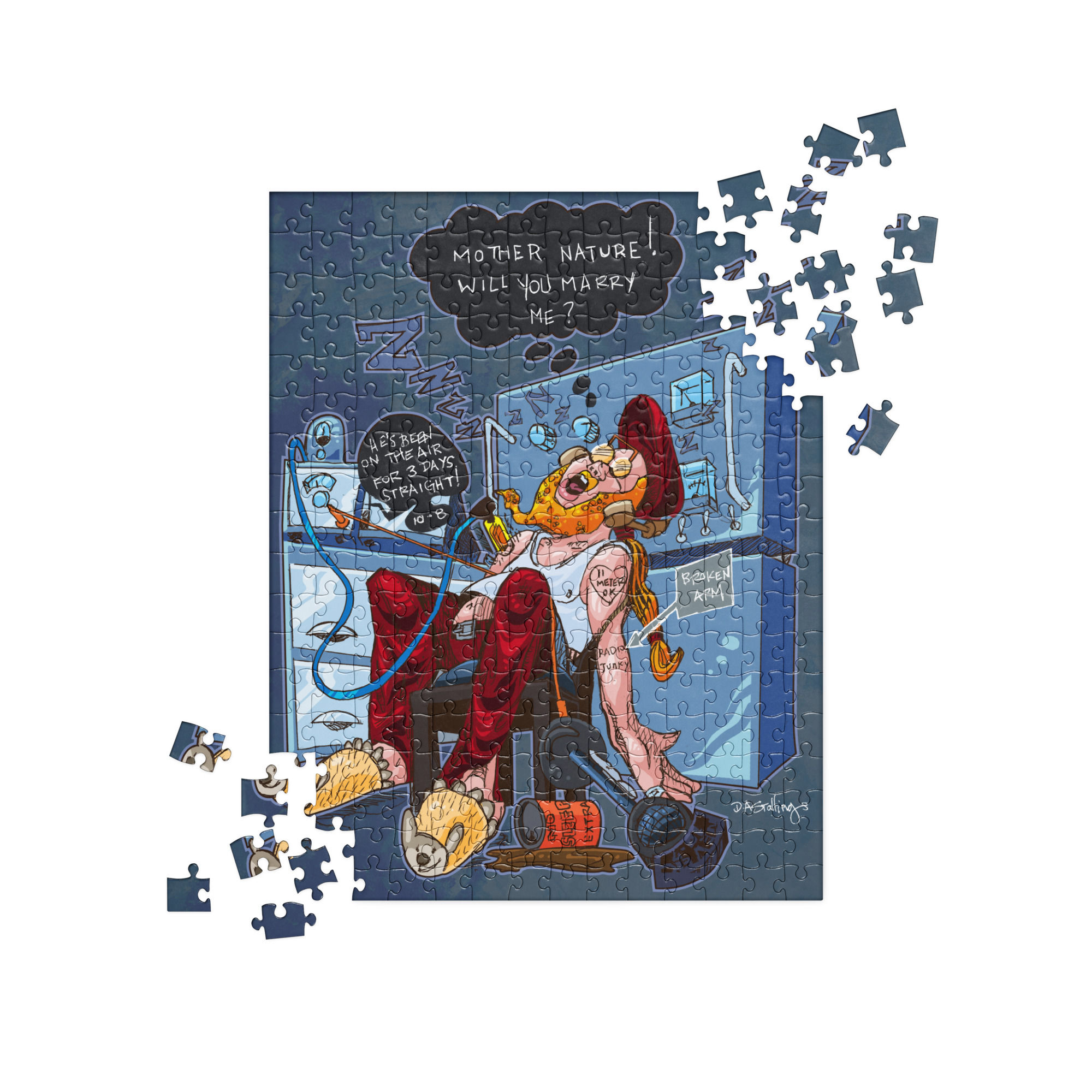 Radio Junky Jigsaw puzzle