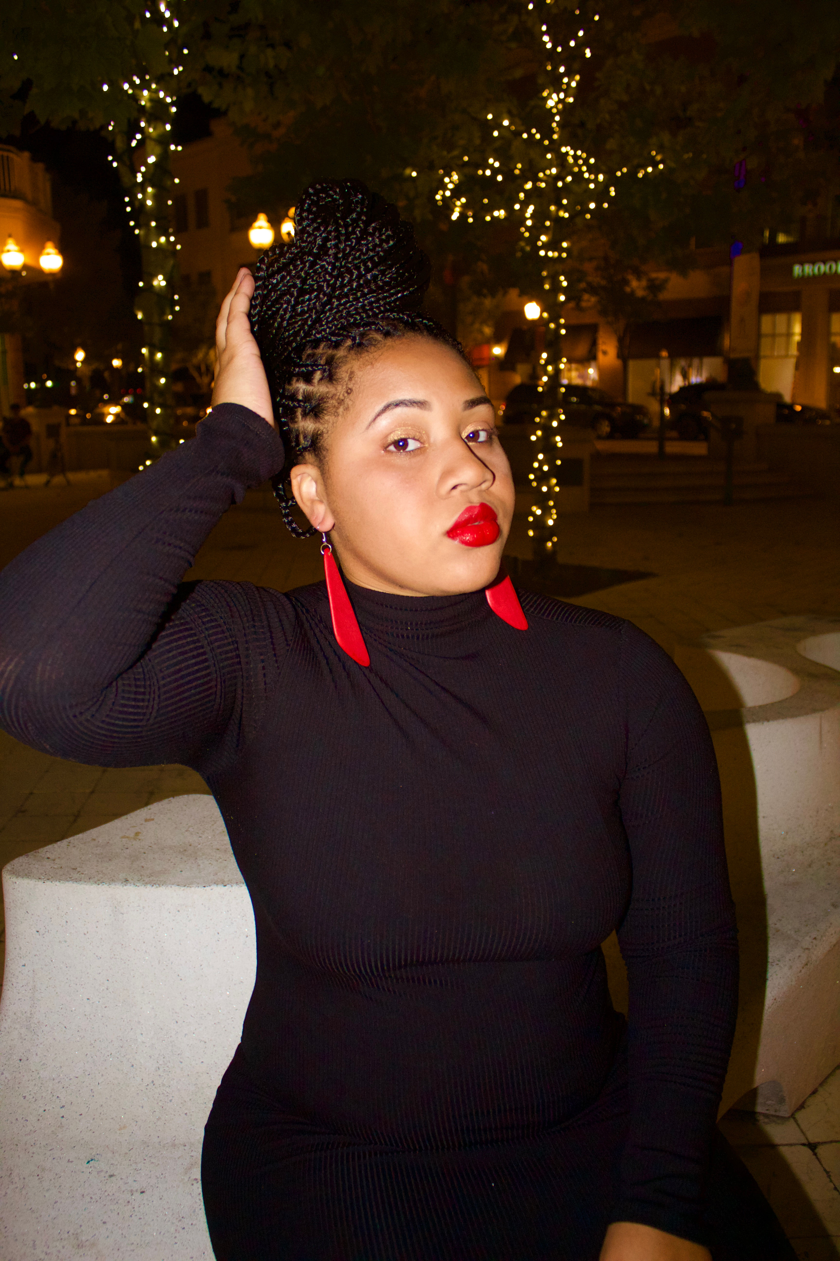 Lola Red Earrings