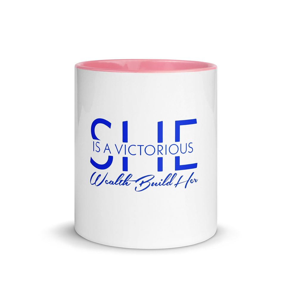 Thumbnail: She is a Victorious Mug with Color Inside