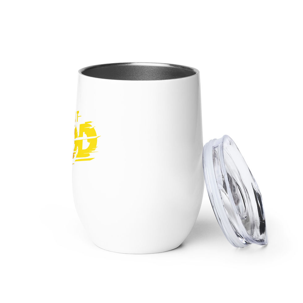 Thumbnail: But God Wine tumbler