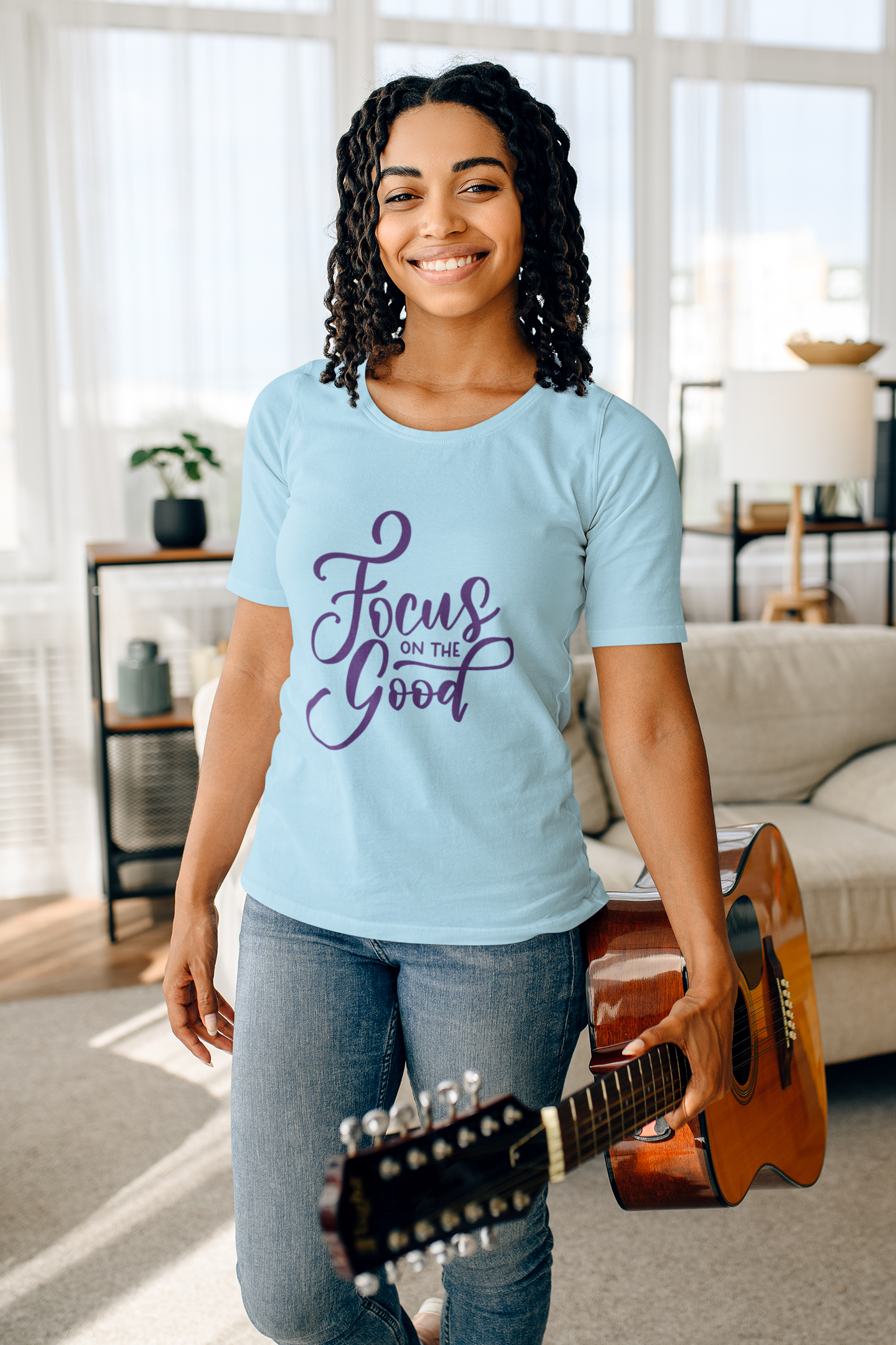 Focus On The Good Short-Sleeve Unisex T-Shirt