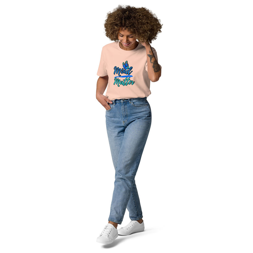 Thumbnail: Mind Over Matter Unisex organic cotton t-shirt