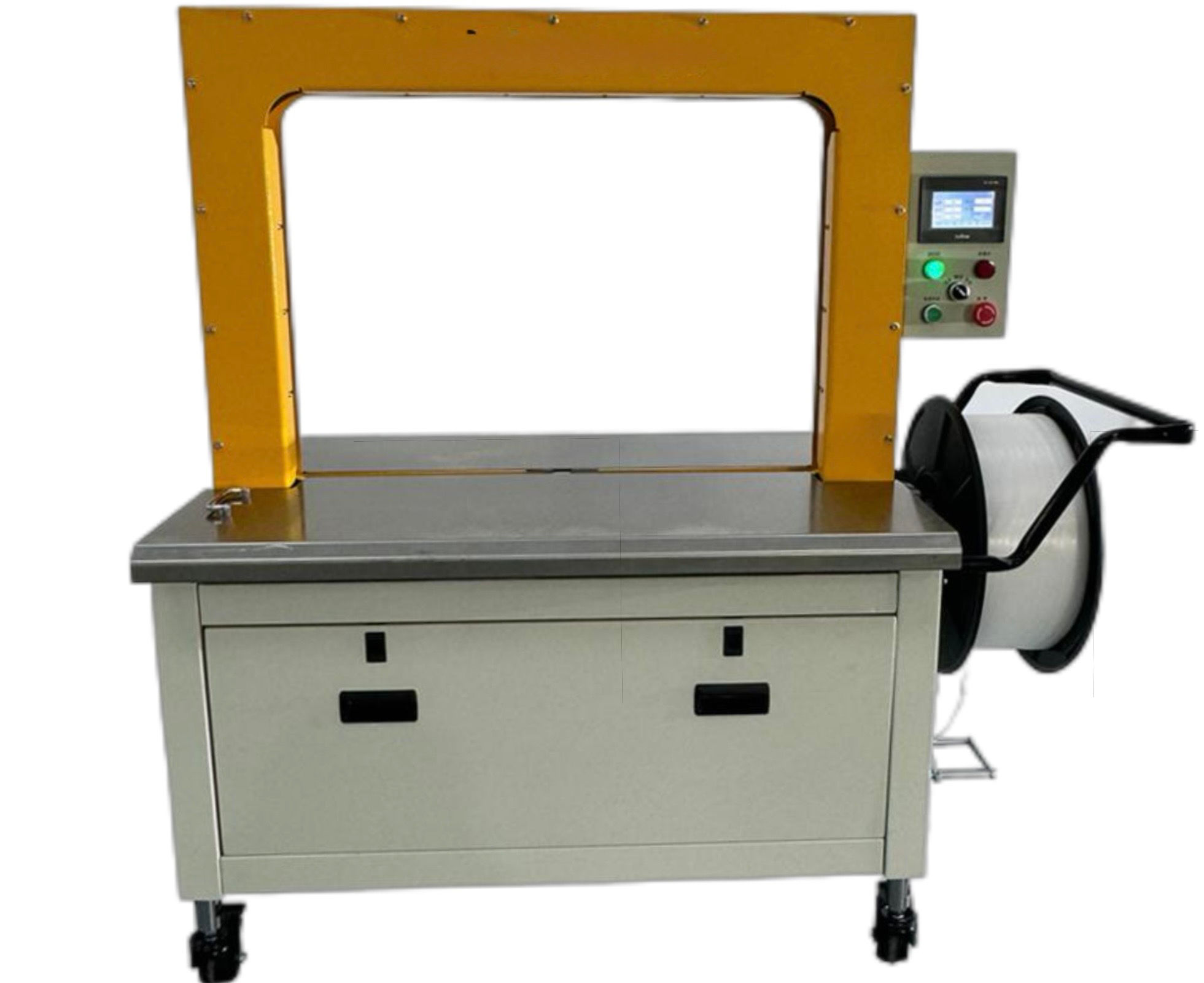 AP-650*500 A款(平板台) 全自動打帶機