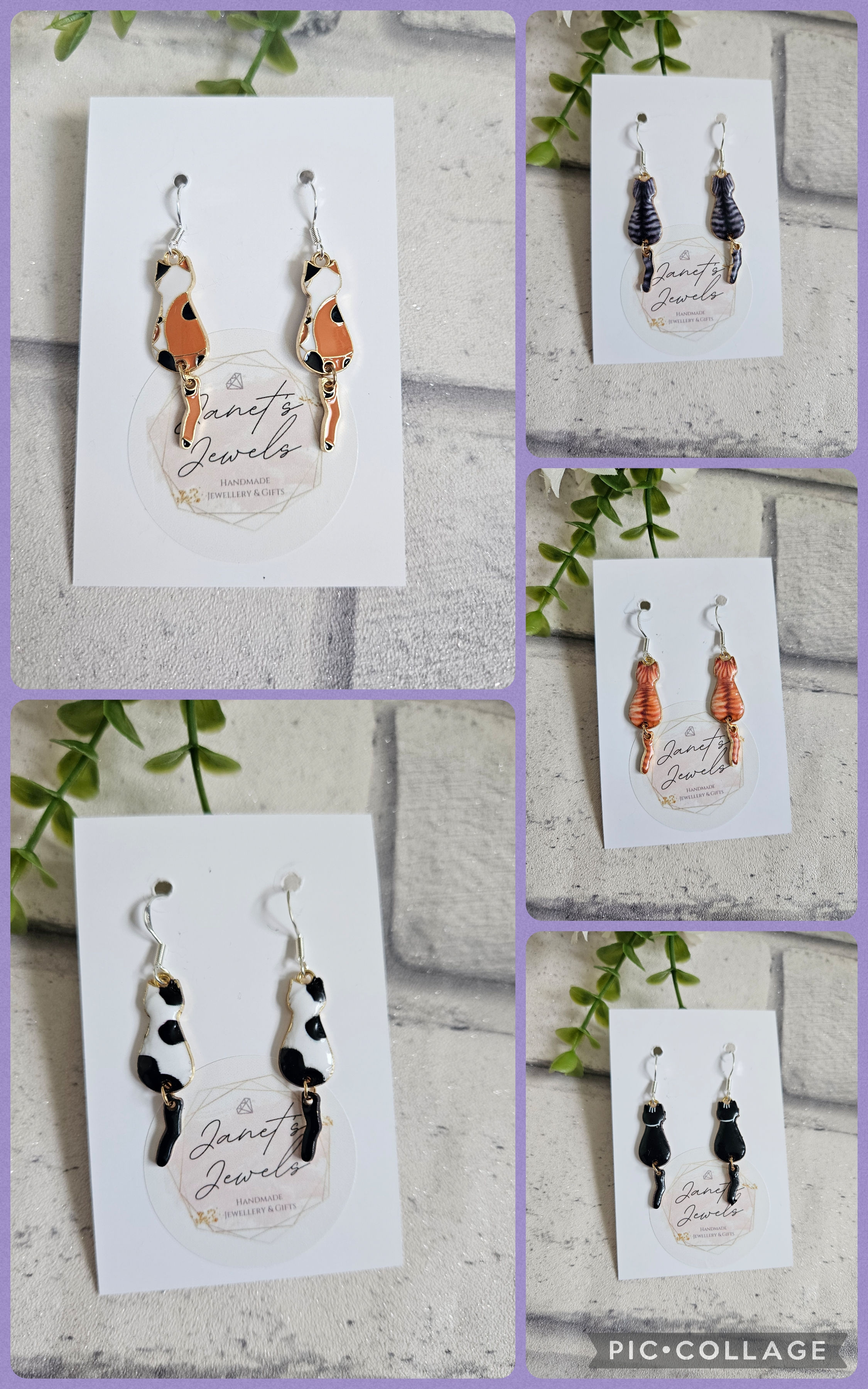 Cat Earrings
