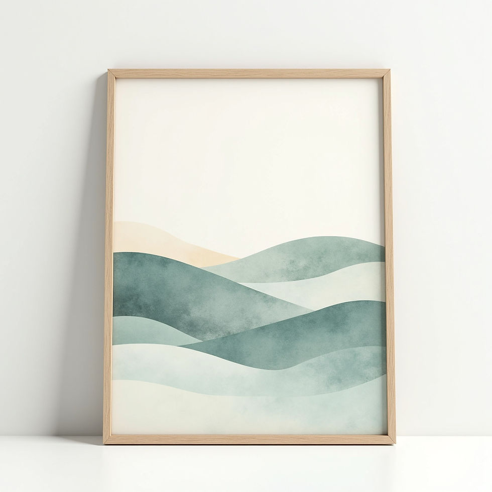 Serene Landscape Print